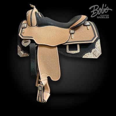 Silver Show Saddle